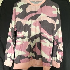 Amazon Camo Pullover